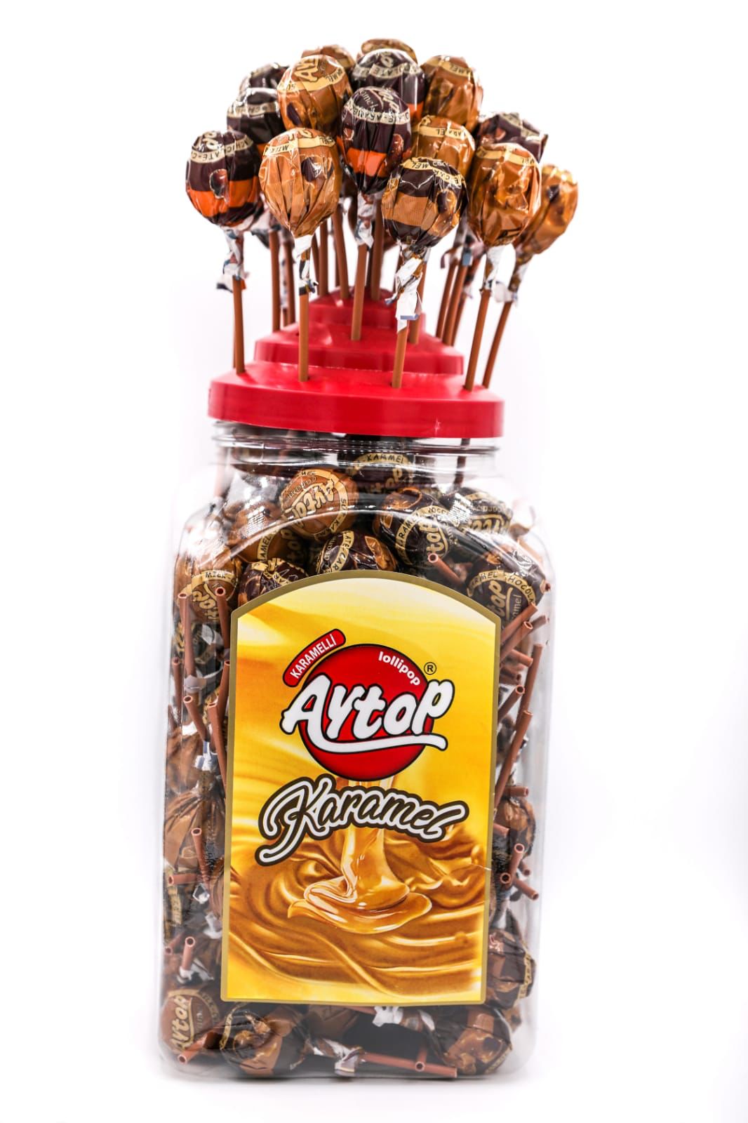 AYTOP CARAMEL LOLLIPOP 16 GR