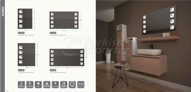 Illuminated Led Mirrors Karen