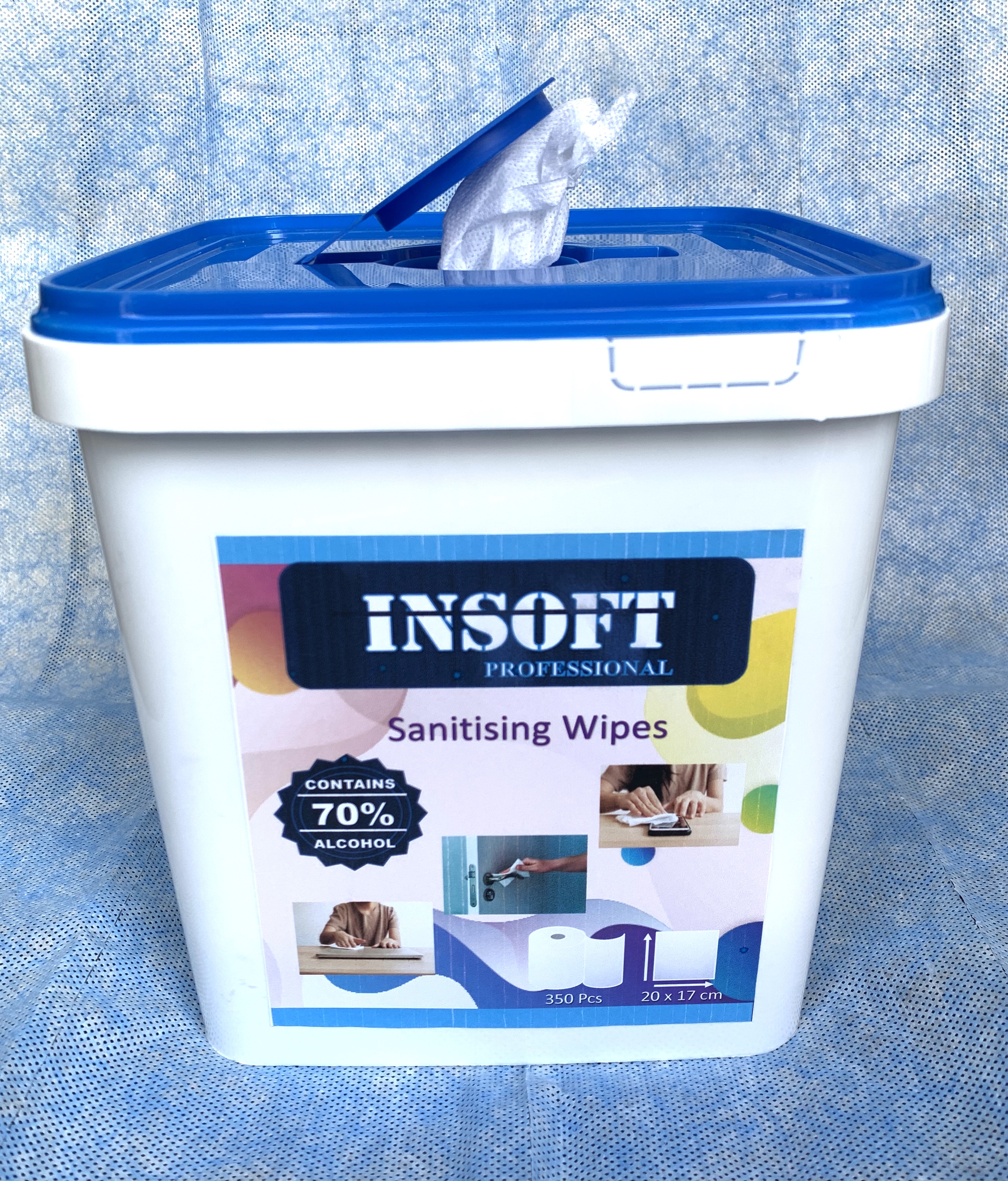 insoft antebacterial wipes