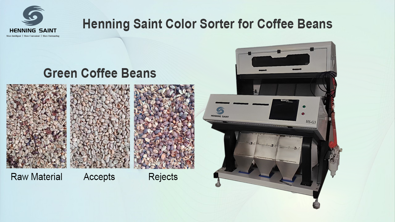 Henning Saint intelligent coffee beans color sorter