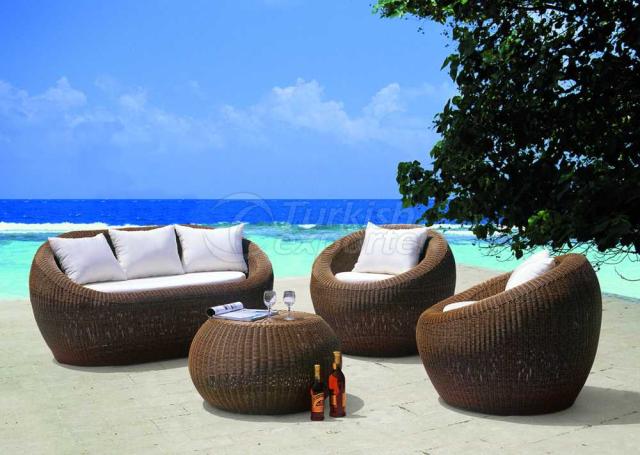 Pvc Rattan Outdoor Furniture