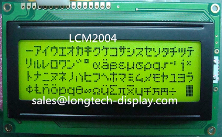 2004 character LCD module