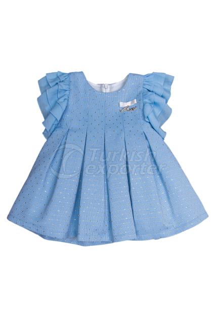 Vestido para niñas de 1 a 6 años, modelo 2286.