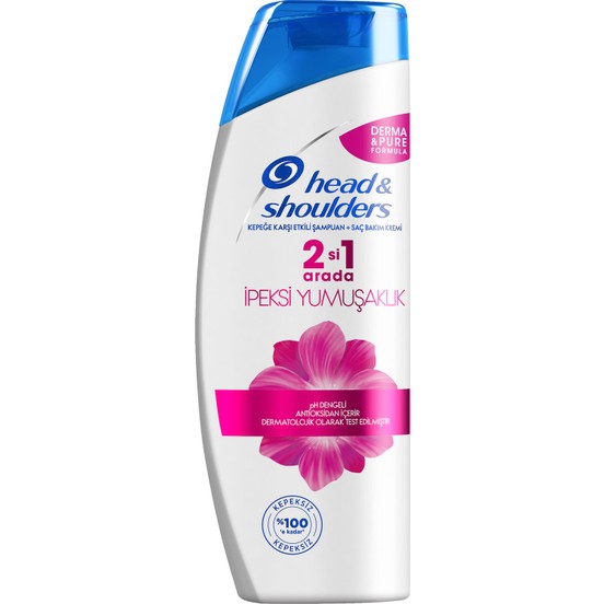 Head and Shoulders silk and softener  Shampoo 450 ml 