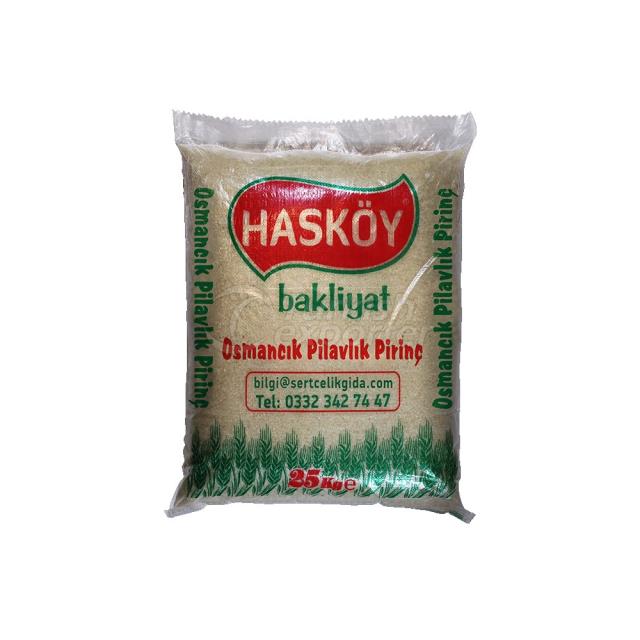 Osmancik Rice Suitable For Pilaf 25Kg