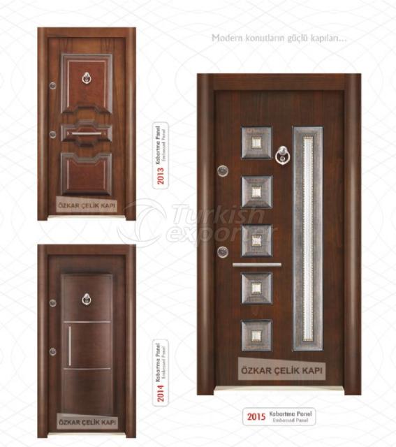 Luxury Veneered Embossed Doors