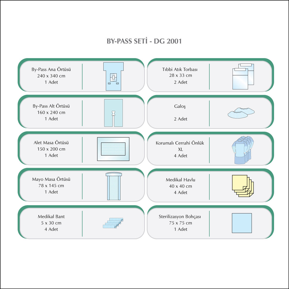 By Pass Set - DG 2001