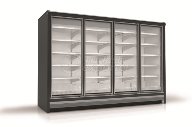 Metis - Mensa glass door freezer