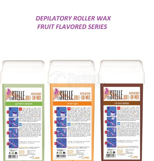 depilatory roller wax fruitflavored