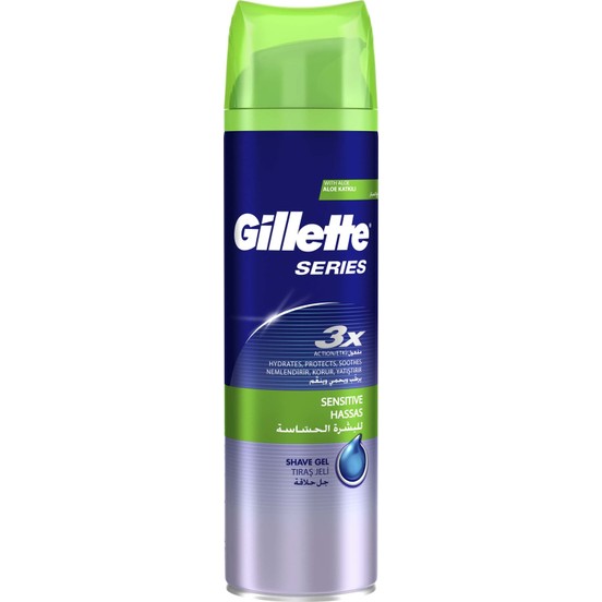 gillette shaving gel