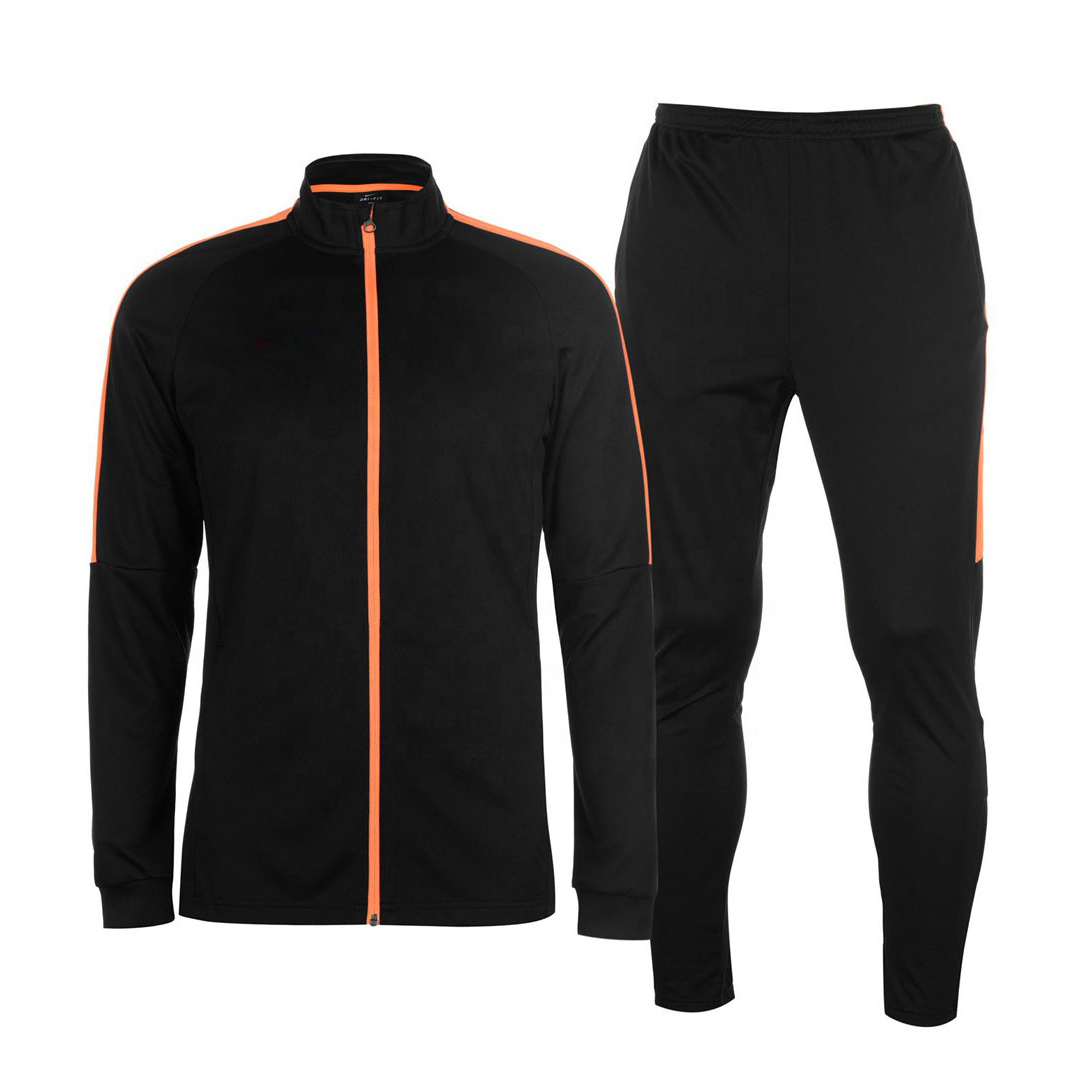 Gym tracksuits jogger set men two piece 