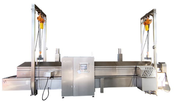 CONTINUOUS FRYING MACHINE 