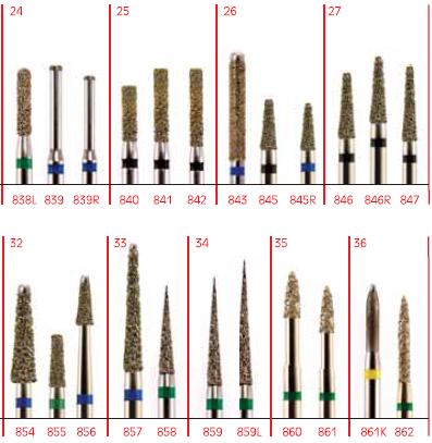 Diamond Dental Burs