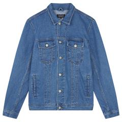 Light Wash Indigo Western Jacket