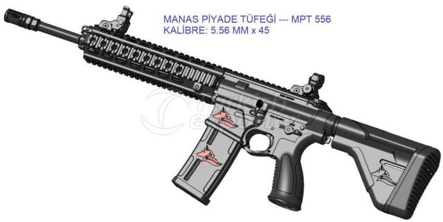 Arme de petit calibre MPT556