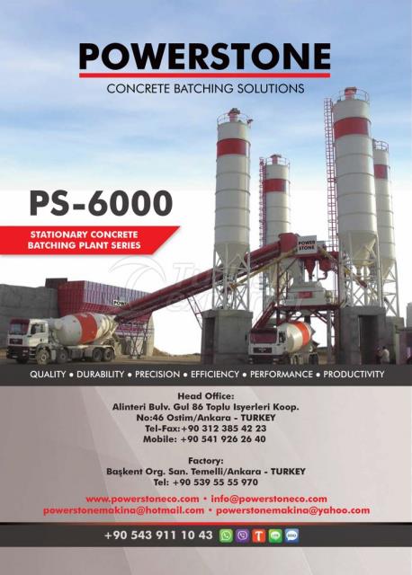 PS 6000 - 160/180 m3 / h