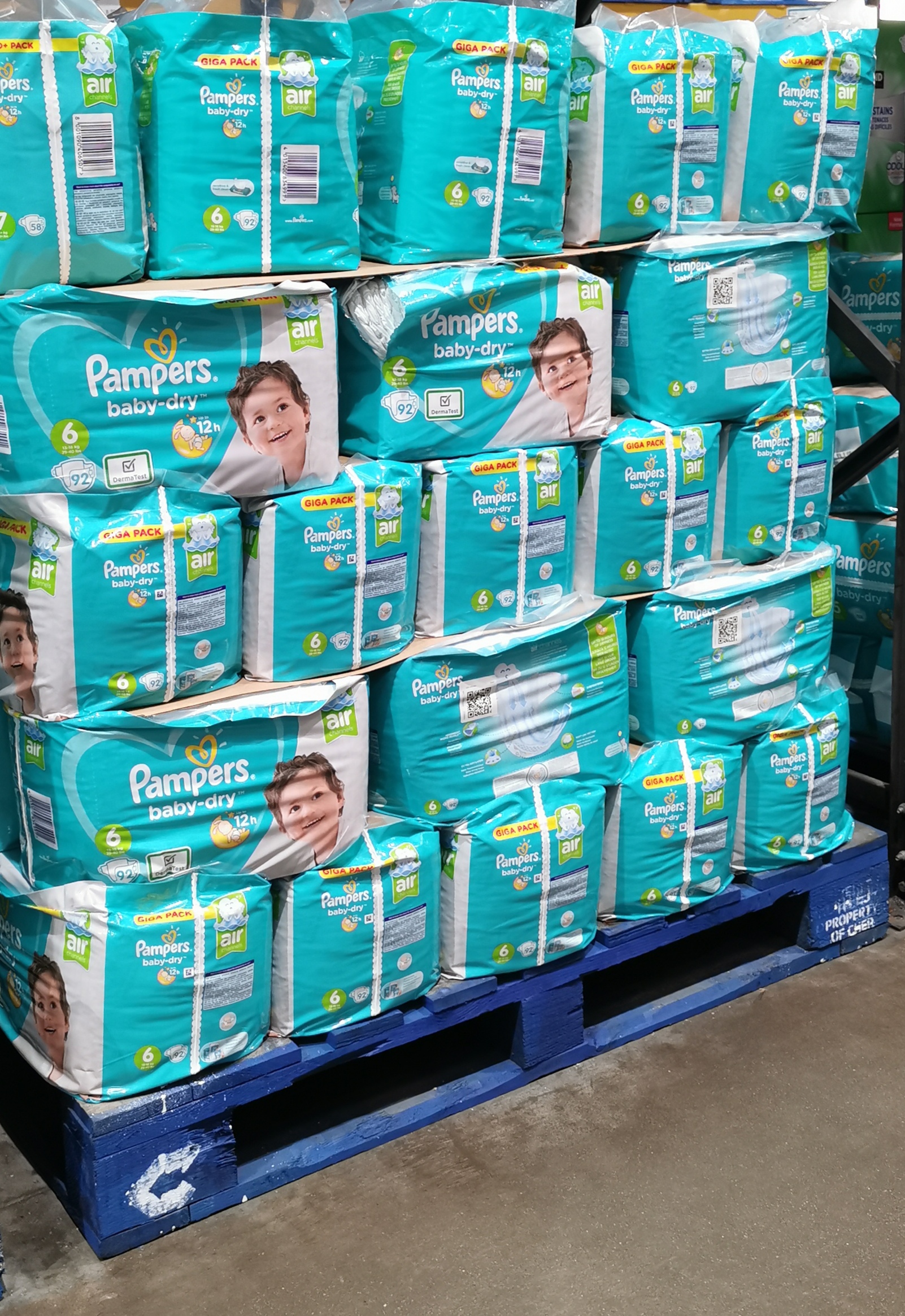 Pampers Nappies