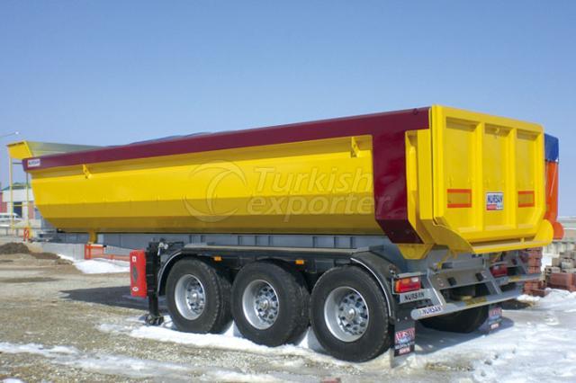 Semi Pipe Tipper Trailer