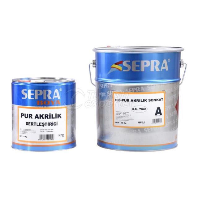 Acrylic Topcoat Paint 1K