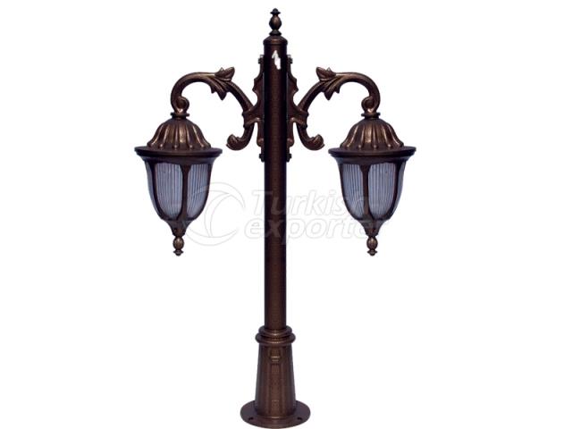 Double Lighting Poles