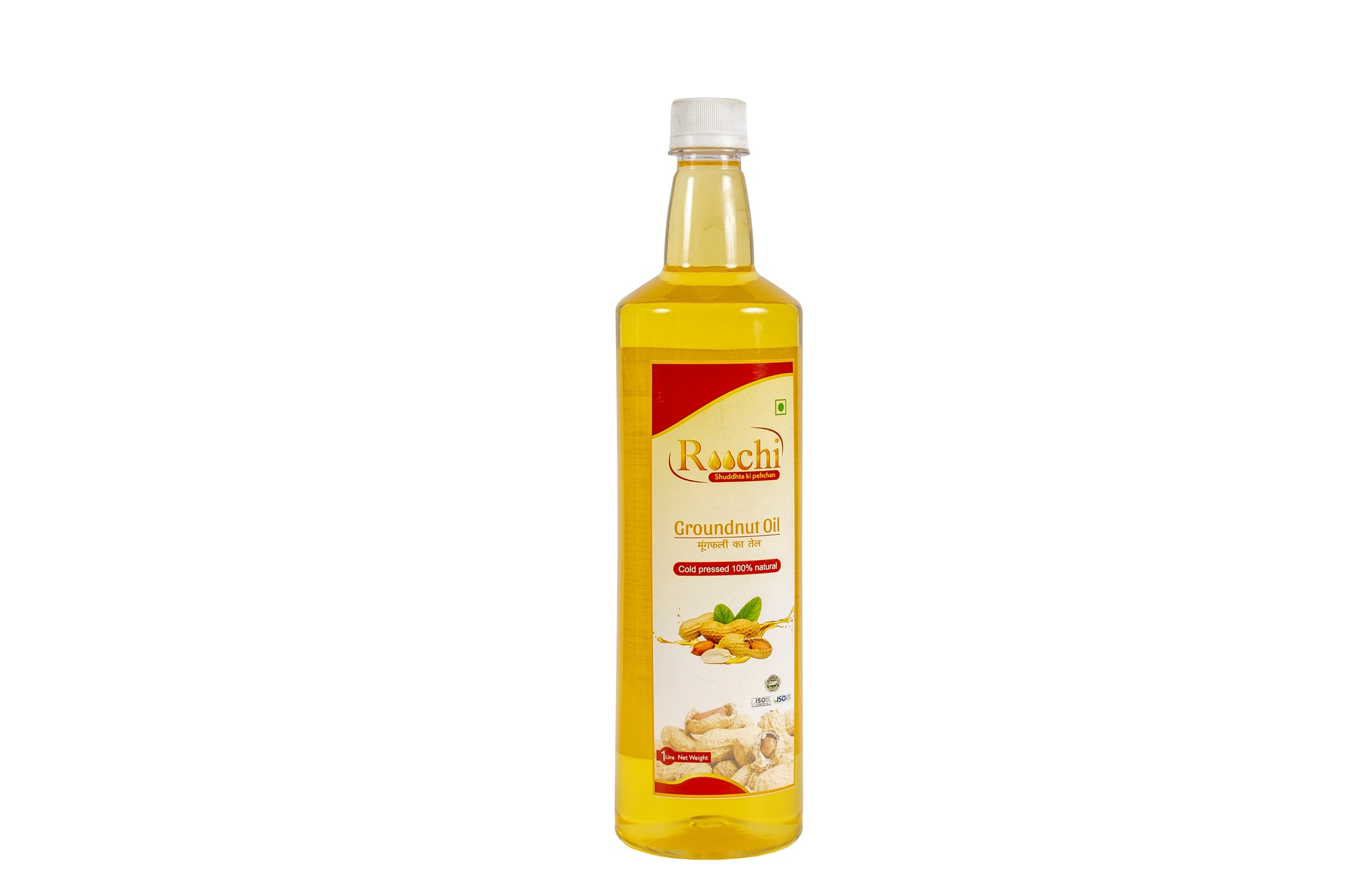 Roochi Cold Pressed 100% Natural Ground Nut Oil 