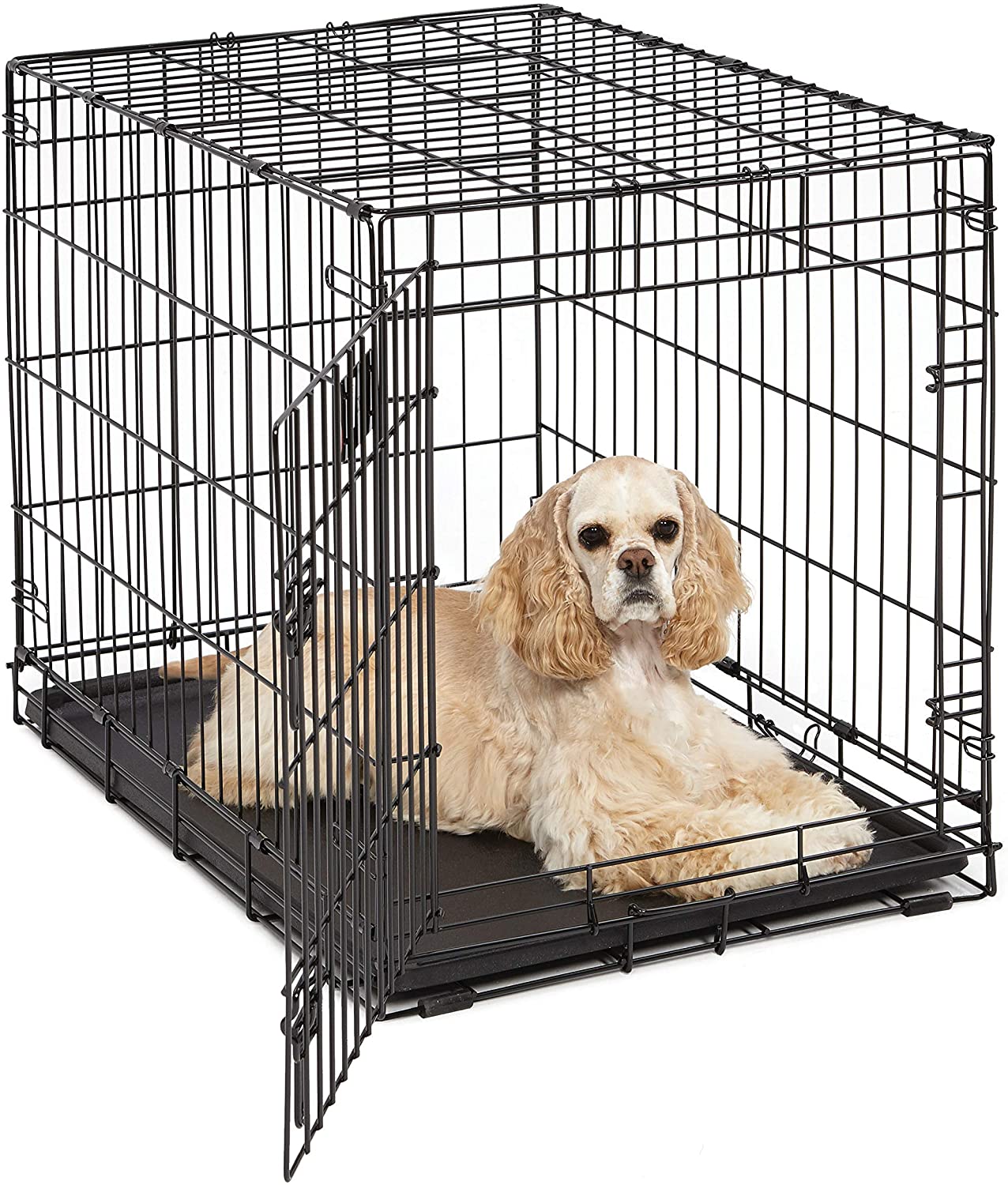 30x19”  Folding Metal Dog Crate