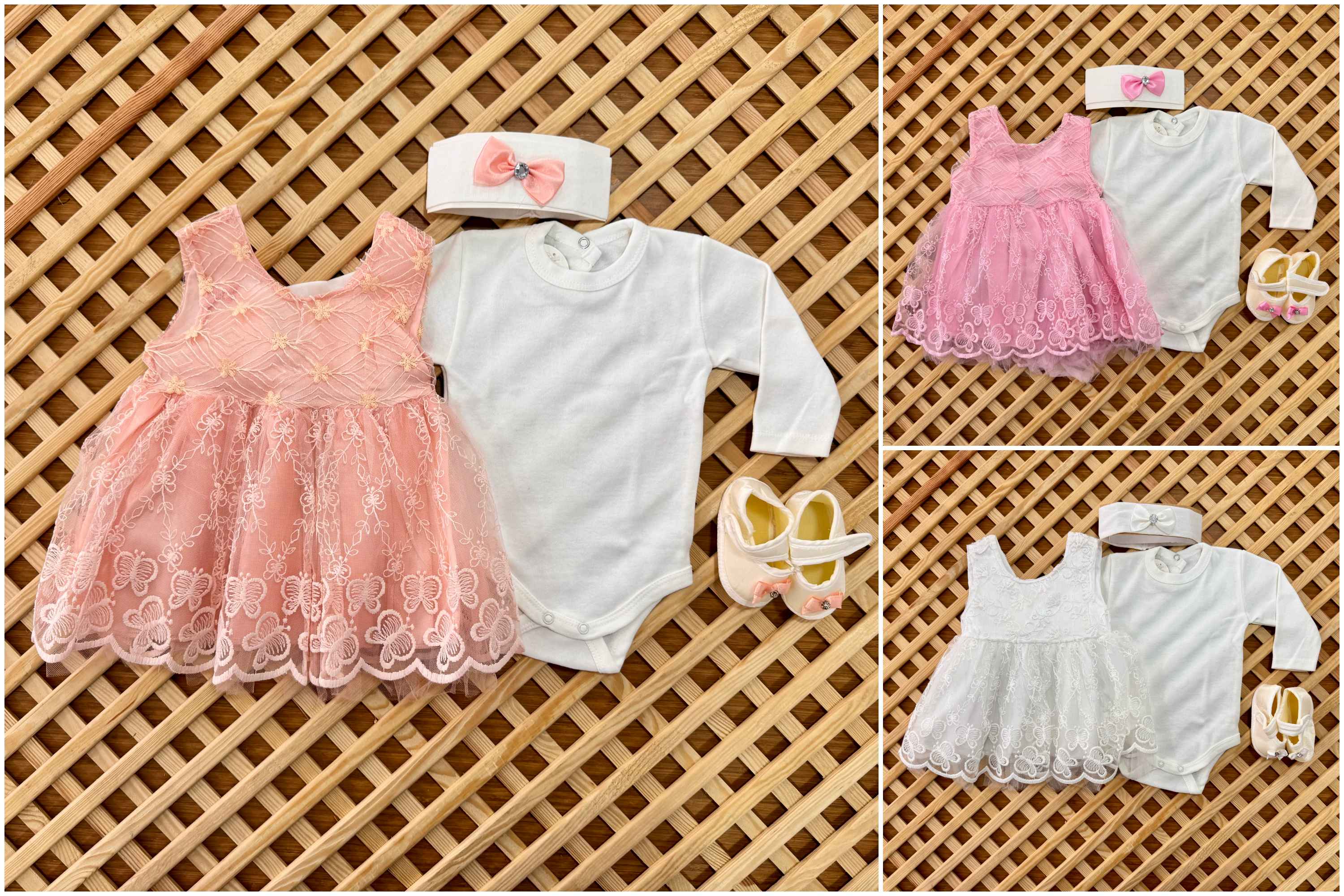 Baby Girl Baptist Set