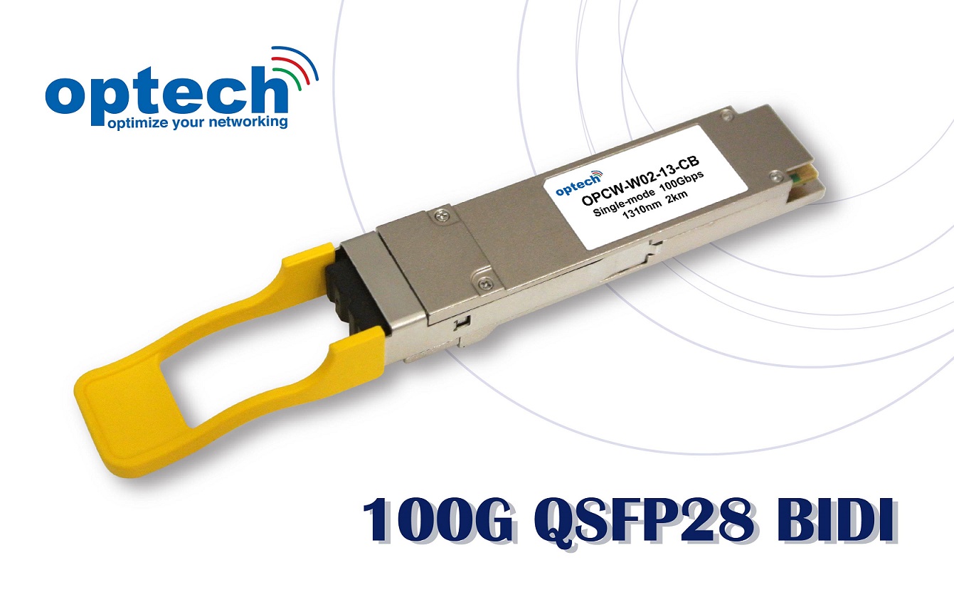 100G QSFP28 Bidi CWDM4 Optical Transceiver 