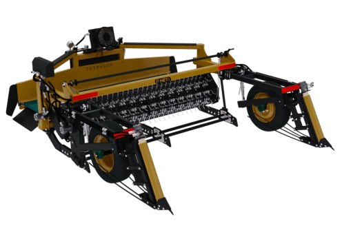 bean harvester machine