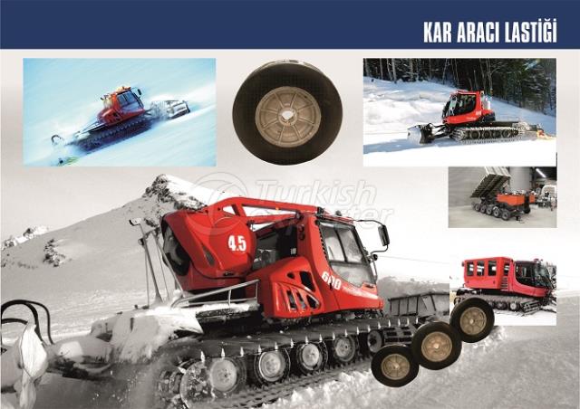 RATRAC PISTENBULLY Rueda para herramientas de nieve