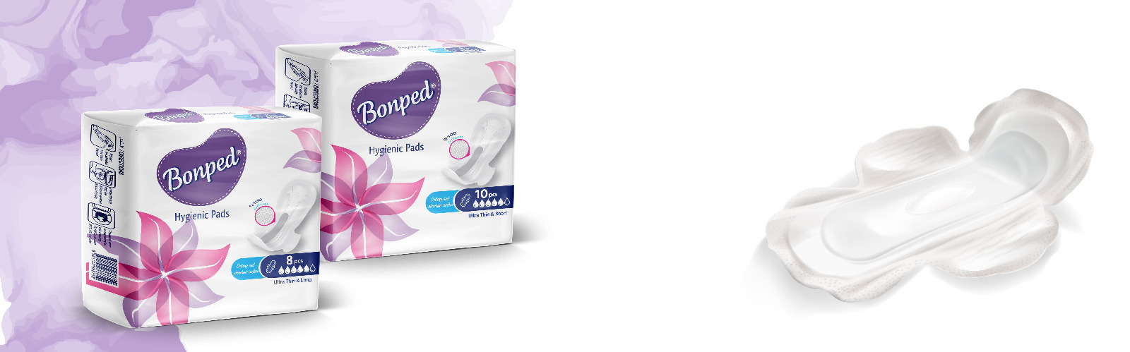 Bonped Lady Pads Long 8 Pcs