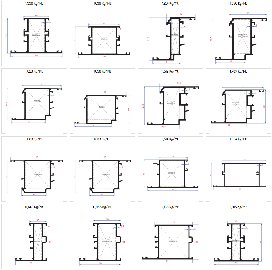 Uninsulated Joinery Series 