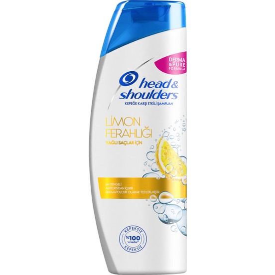 Head and Shoulders lemon   Shampoo 450 ml