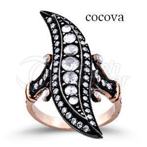 925 Silver Gold 9 k 6 kt 4k 8kt Antique Navette Jewelry Handmade Pieces Ottoman Fashion Ring Pendant