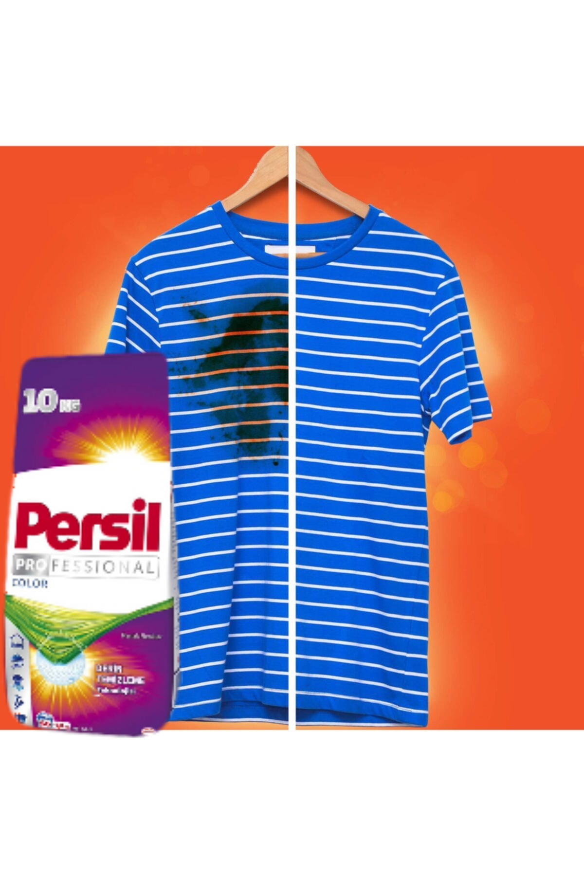 10 kg Persil Pro Lessive Professionnelle Pour Blancs et Couleurs