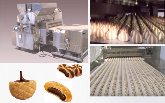 Filled Biscuit and Cookier Biscuit Machine