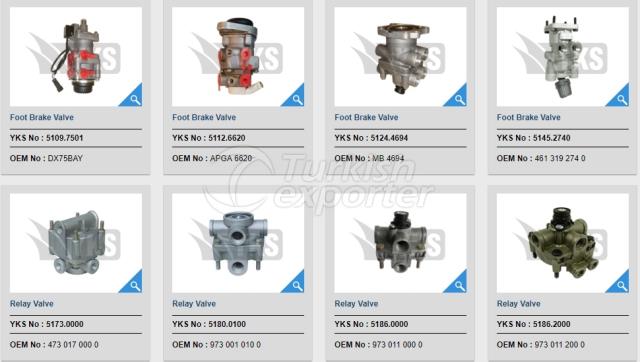 Air Brake Valves