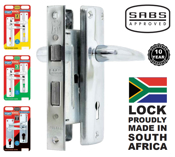 Lock 2L Handle Chrome Plated