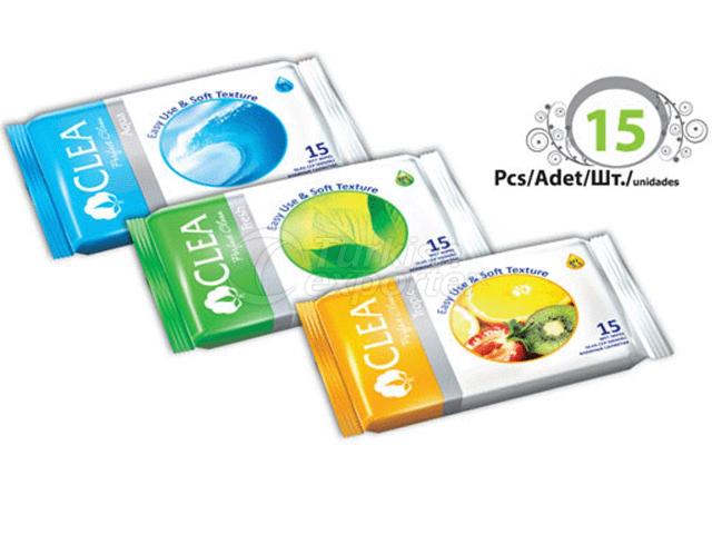 Refreshing Wet Wipes Pocket Size Clea