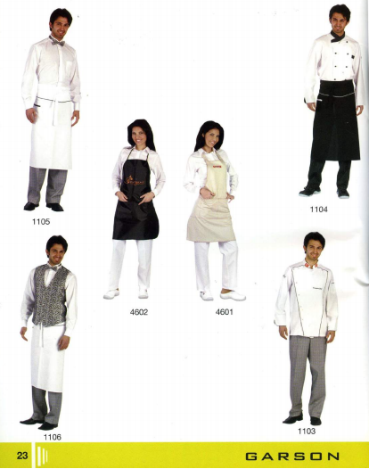 Restaurant Wear, Restaurant Clothing, Restaurant Workwear