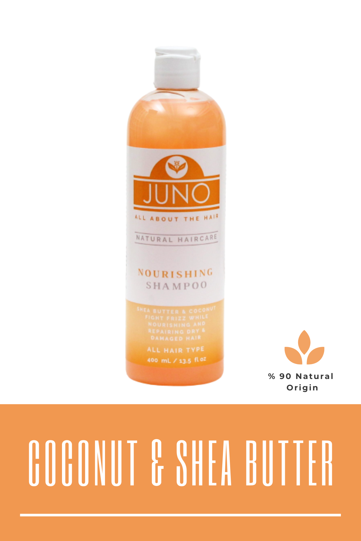 Juno Coconut & Shea Butter  Nourishing Shampoo 