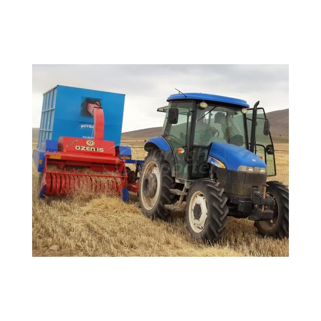 Automatic Stem Collecting Straw Machine