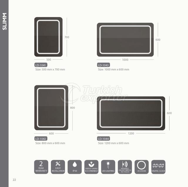 Roko Bagno- Led Mirror-Slimm Model