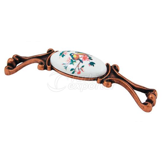 Zamac Porcelain Handle Gulistan