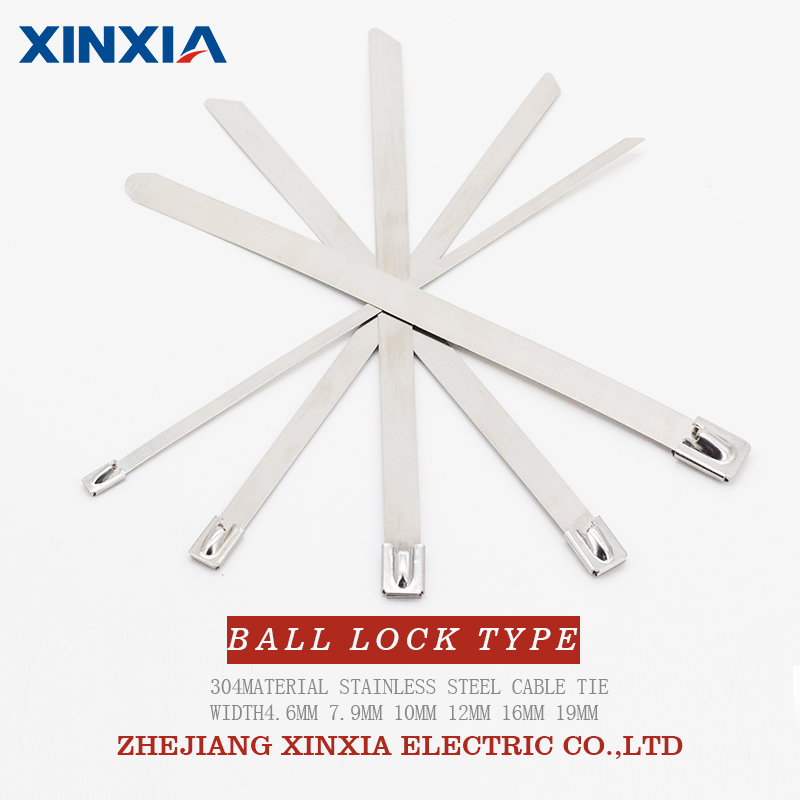 304 Naked Stainless Steel Cable Tie Ball Lock Type