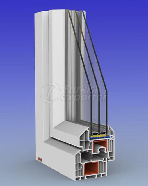 Pvc Window Systems - Revotech 84mm