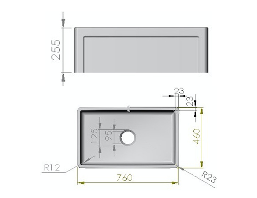 Fireclay Farmhouse Kitchen Sink