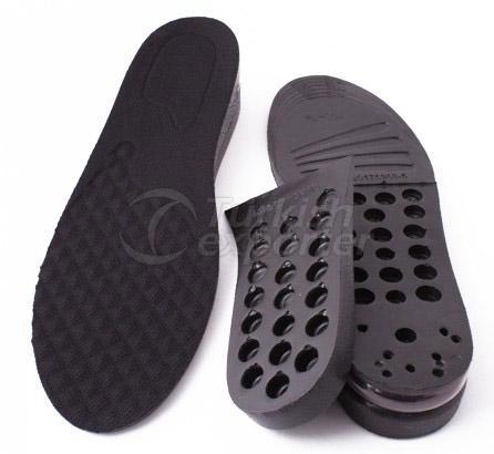 pu air cushion height increased shoes insole