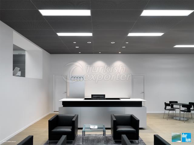 durlum Rhombos Mesh Ceiling