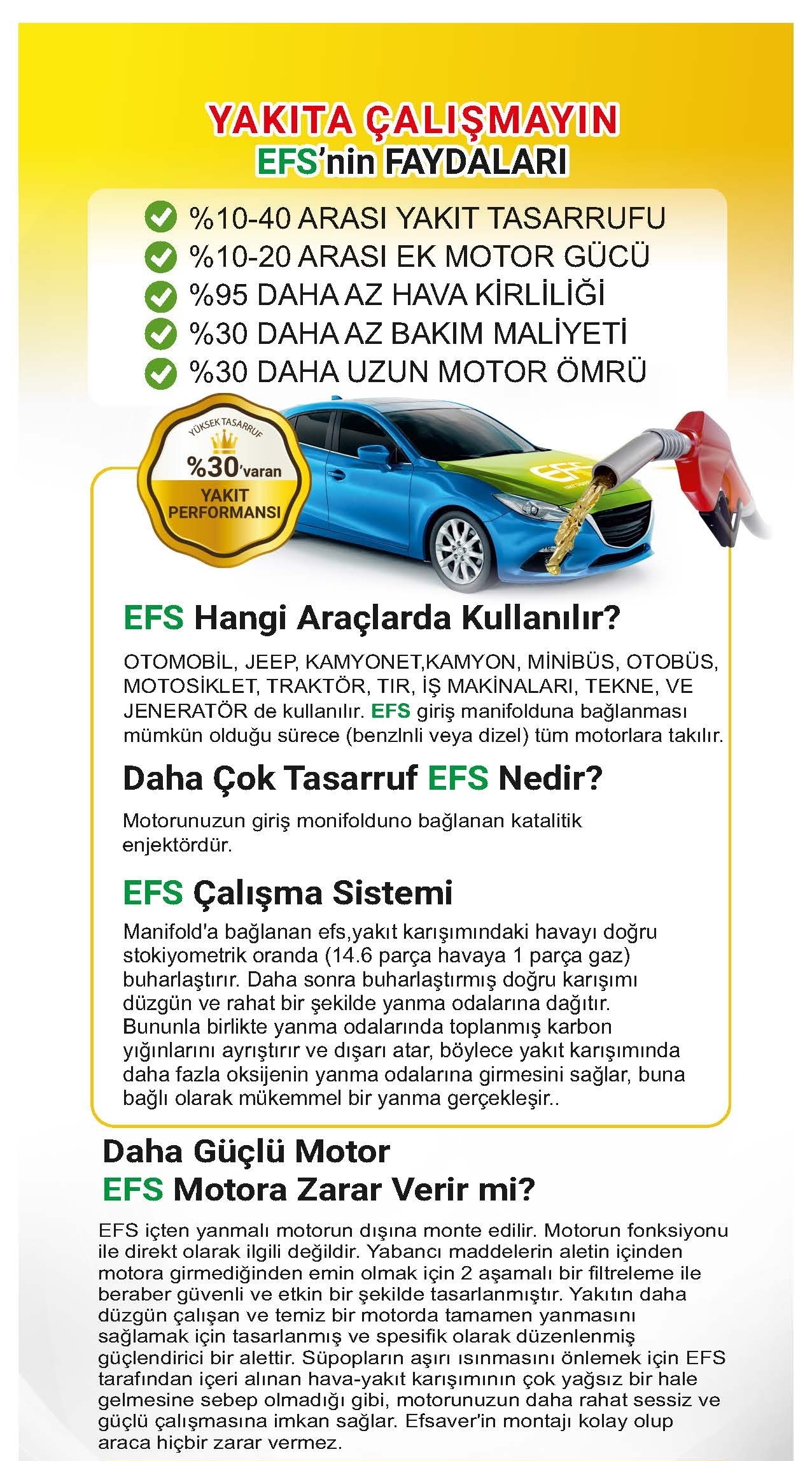 EF Saver Fuel Saving Systems